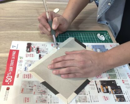 atelier carnet relié