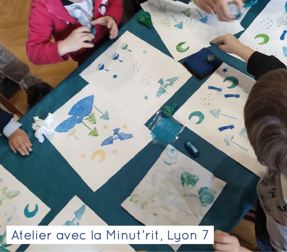 Atelier les minuscules avec la Minut'rit, Lyon 7