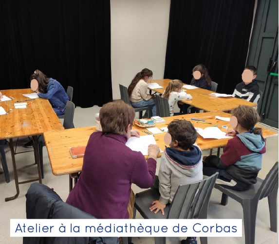 Atelier les minuscules à la médiathèque de Corbas