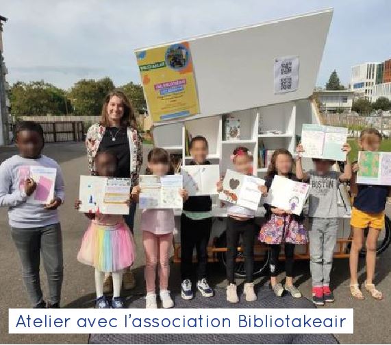 Atelier les minuscules avec l'association Bibilotakeair