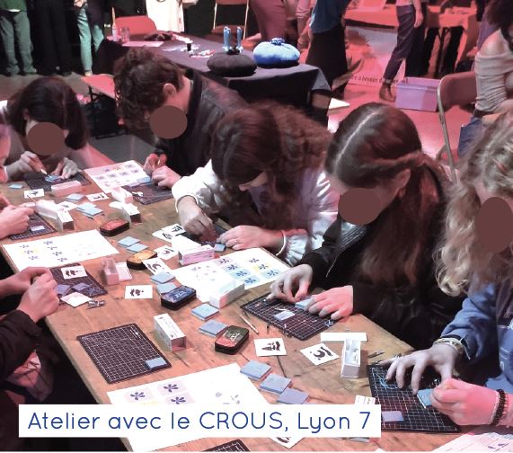 Atelier les minuscules avec le CROUS, Lyon 7